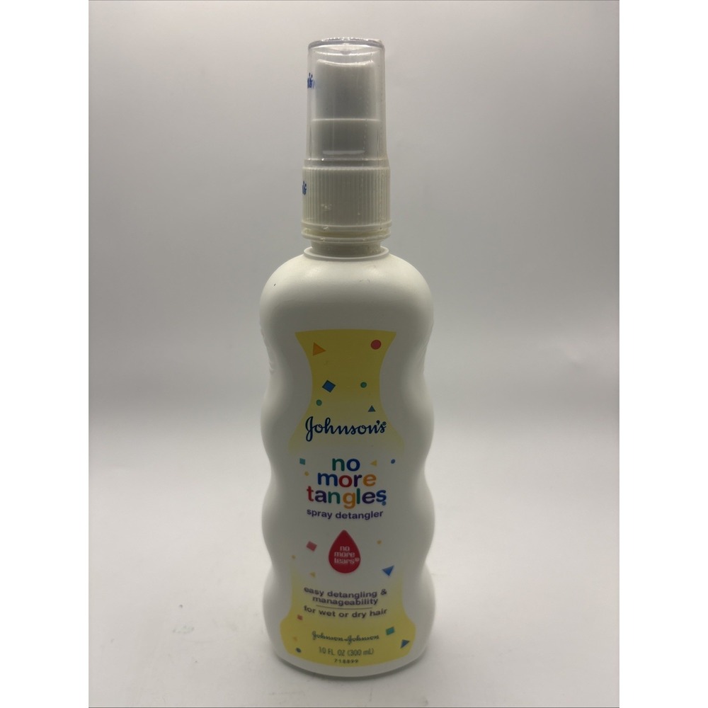 Vtg 90s Johnson's No More Tangles Tears Spray Detangler 10oz NOS Sealed Prop‎